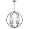 Cwi Lighting Elton 6 Light Chandelier With Satin Nickel Finish 9951P19-6-606 - alternate 1